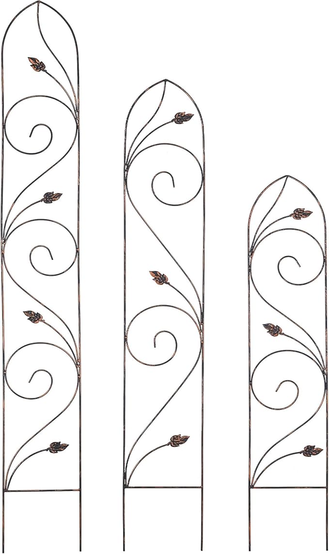 Arcadia Garden Products TR04 Autumn Leaf Trellis - Image 3