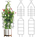 ZOUTOG Trellis for Climbing Plants Indoor 4 Pack 30 Inch, Rustproof Metal by ZOUTOG