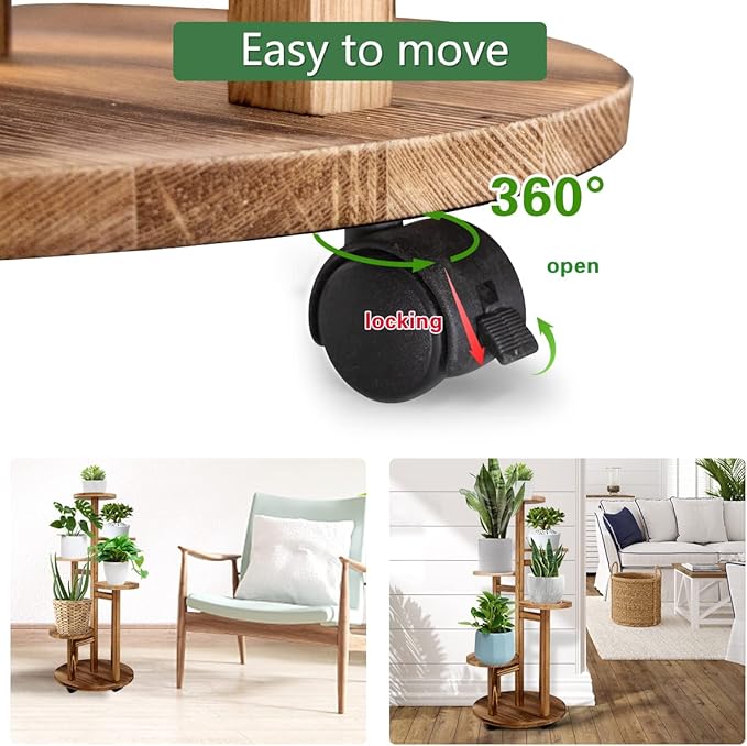 GEEBOBO 5 Tiered Tall Plant Stand - Image 5