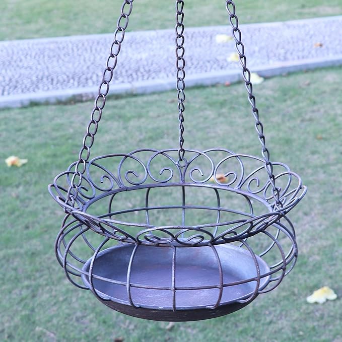 Metal Hanging Planters, Plant Hanger Basket Decorative Plant Pot Holder - Image 8