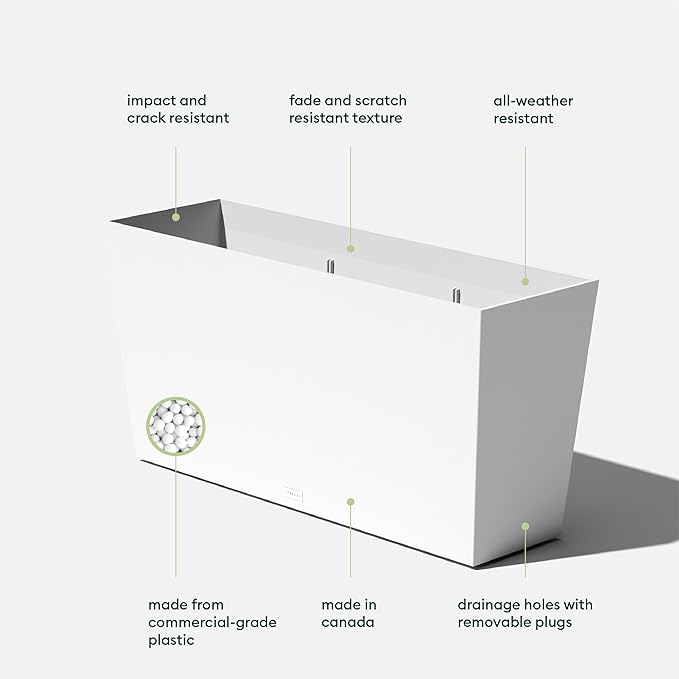 Veradek Midori Long Trough Planter - Image 4