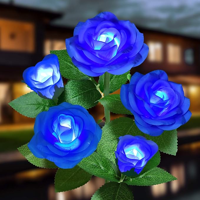 Solar Flower Lights Outdoor by LightYourLife