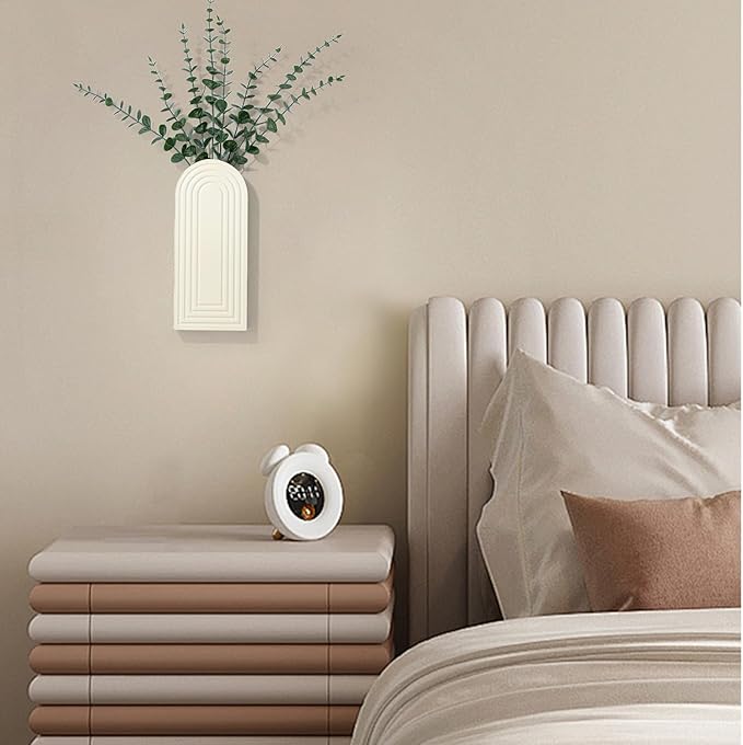 Wooden Wall Art Decor: Wall Vases - Image 6