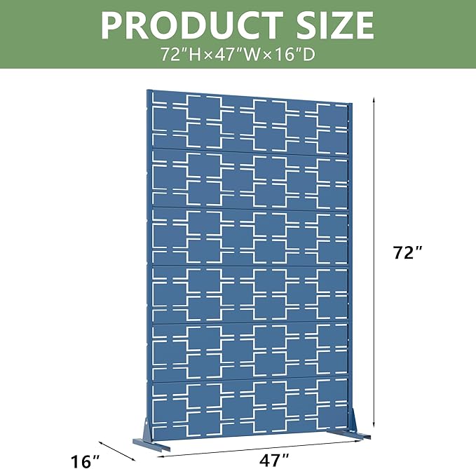 Casaphoria Metal Privacy Screen Outdoor - Image 4