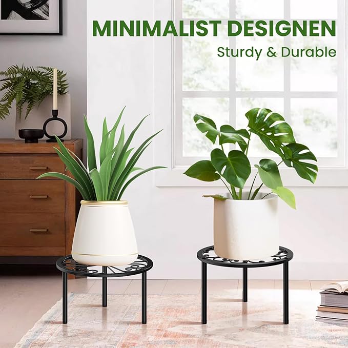 TOSKING Heavy Duty Metal Plant Stand - Image 5