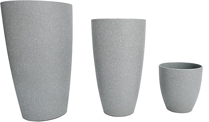 24, 11 Inch Large Plastic Planters - Image 2