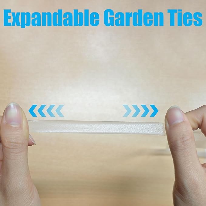 HEVSTIL 4 Rolls Stretchable Garden Tie Tape – 3/7-Inch x 82ft Polyethylene - Image 6