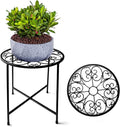 Plant Stand Indoor Outdoor, Round Metal Corner Plant Stand by Fashion%26cool