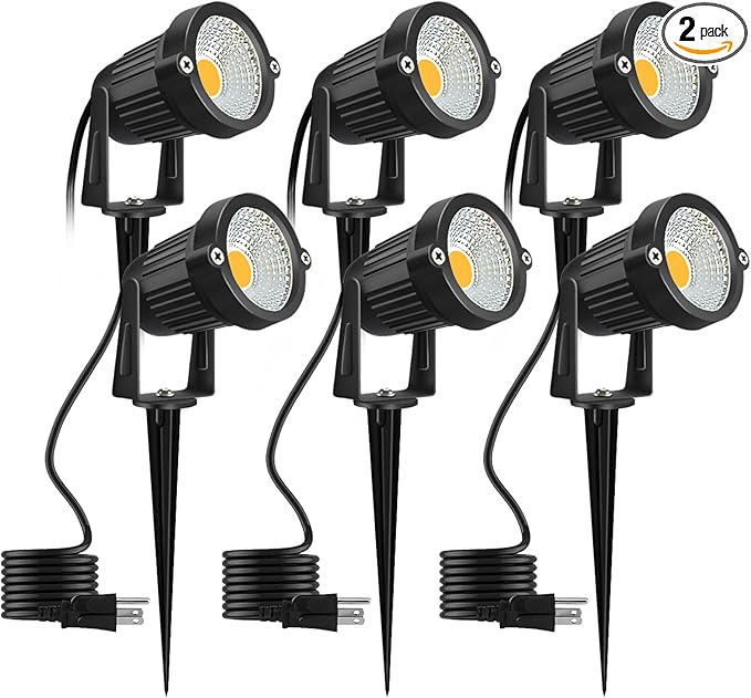 Romwish 120V Landscape Spotlights, Outdoor Landscape Lighting by ROMWISH
