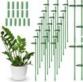 meekoo 30 Pcs Adjustable Garden Plant Support Stakes Single Stem Plant Cage by meekoo