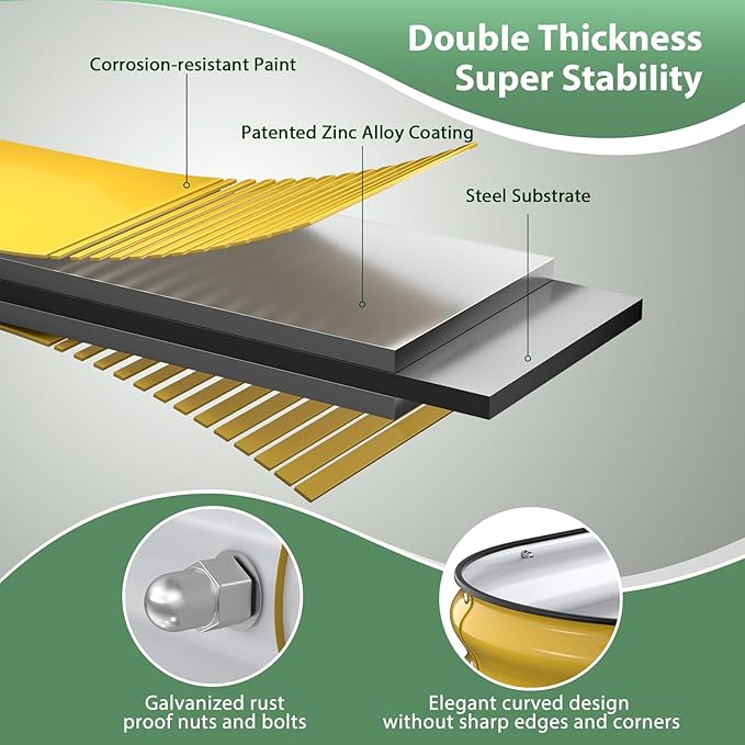Raised Garden Bed Kit, Metal Garden Beds - Image 3