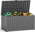 NEWBULIG 60 Gallon Deck Box, Waterproof Outdoor Storage Box by NEWBULIG
