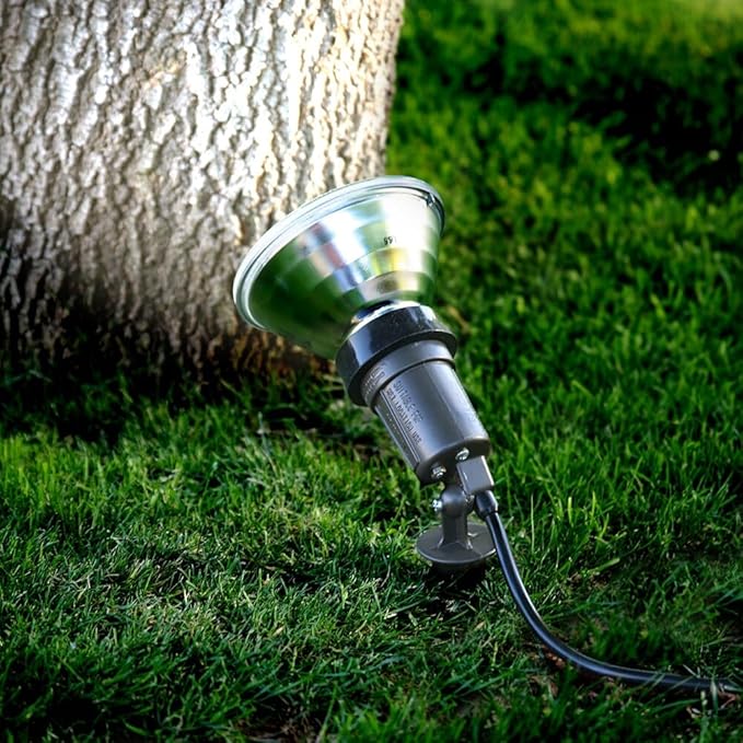 BELL Hubbell SL101B Portable Spike Light Par 38 Bulb Bronze Finish, 75-150 Watt - Image 5
