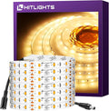 HitLights LED Strip Lights Warm White 3000K, 16.4ft Premium Tape Light by HitLights