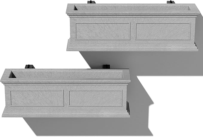 Veradek Brixton Series Plastic Railing Planter by VeradekOutdoor