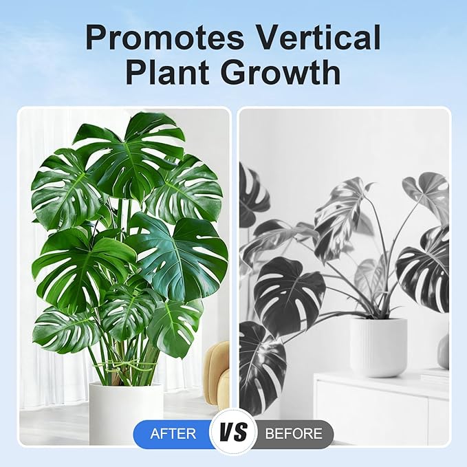 32pcs Plant Support for Indoor Plants, Plant Stem Support, Plastic Reusable - Image 3