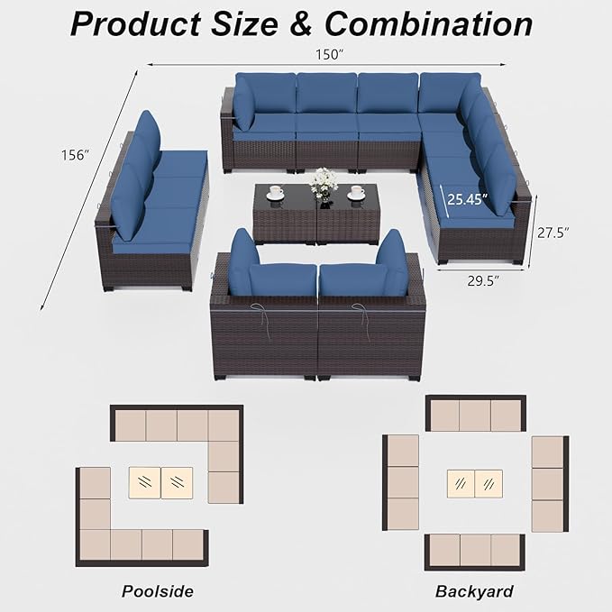 ALAULM Patio Furniture Set - Image 6