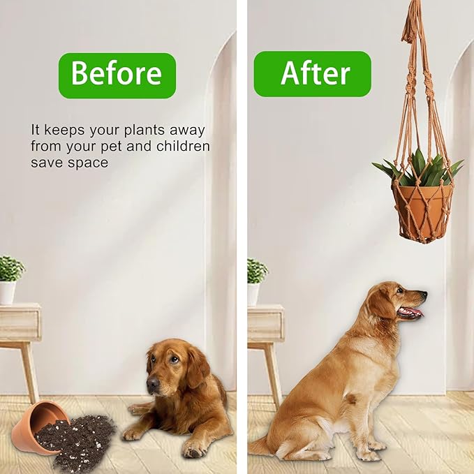 Artilady Macrame Hanging Planter - Image 7