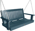 highwood AD-PORL2-NBE Lehigh Porch Swing, 4 Feet, Nantucket Blue by highwood
