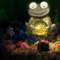 Solar Lights Outdoor Decor, Solar Frog Yard Decorations Outdoor, Garden by Unknown
