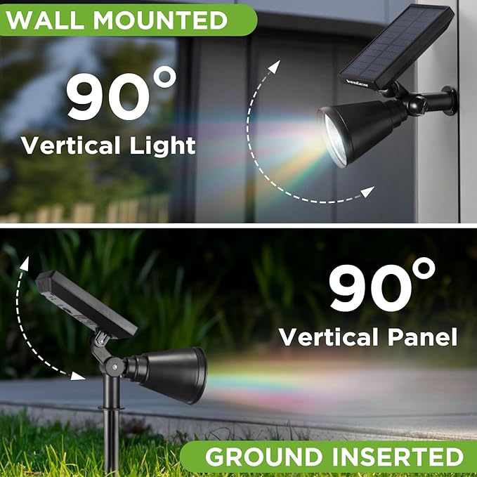 InnoGear Solar Lights Outdoor Waterproof Solar Garden Light - Image 6