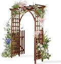 VINGLI 85in Wooden Arbor, Wedding Arch by VINGLI