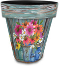 Briarwood Lane Farm Fresh Flowers Large Planter by BriarwoodLane