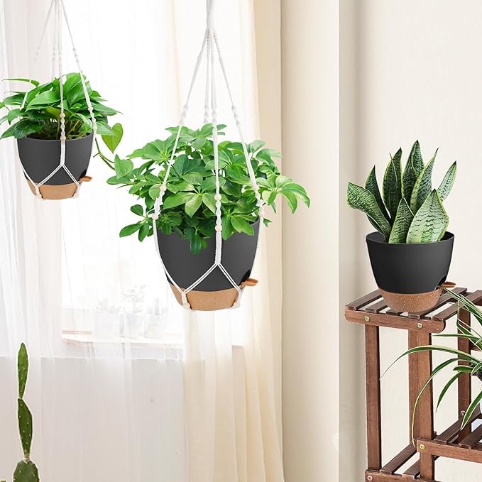 41.5 Inch Macrame Plant Hanger Indoor Outdoor - Image 7