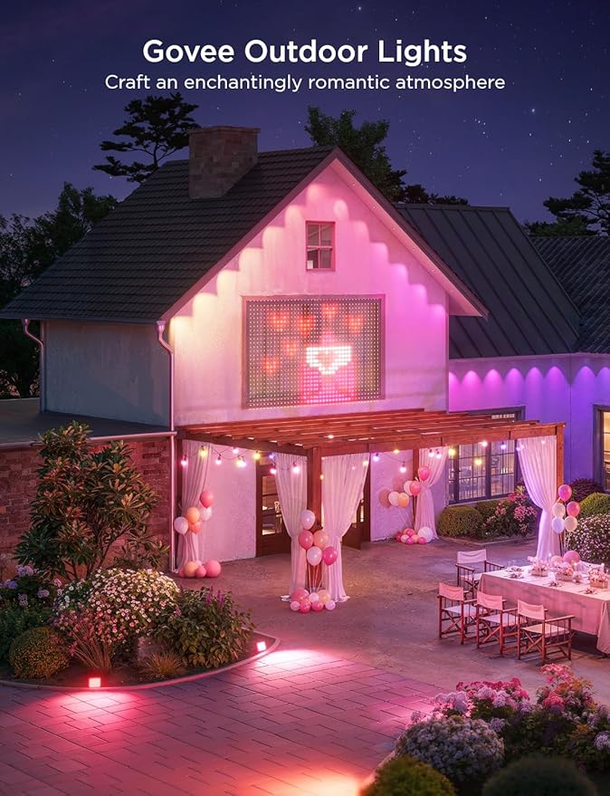 Govee Permanent Outdoor Lights 2, 100ft RGBIC Outdoor Lights - Image 2