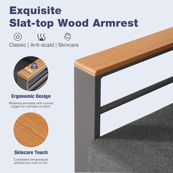 Aoxun Aluminum Patio Furniture Set - Image 3