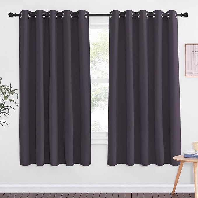 NICETOWN 66 Inch Long Blackout Curtains by NICETOWN