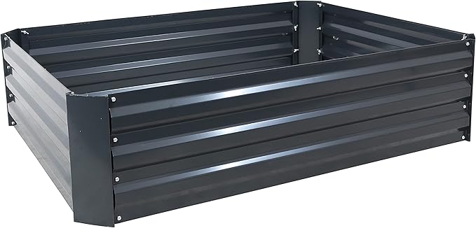 Sunnydaze 11.75" H Raised Metal Garden Bed - Image 10