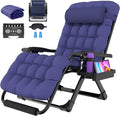Suteck Oversized Zero Gravity Chair, 33In XXL Outdoor Recliner Chair by Suteck