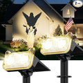 LETMY Solar Spot Lights Outdoor Waterproof by Letmy