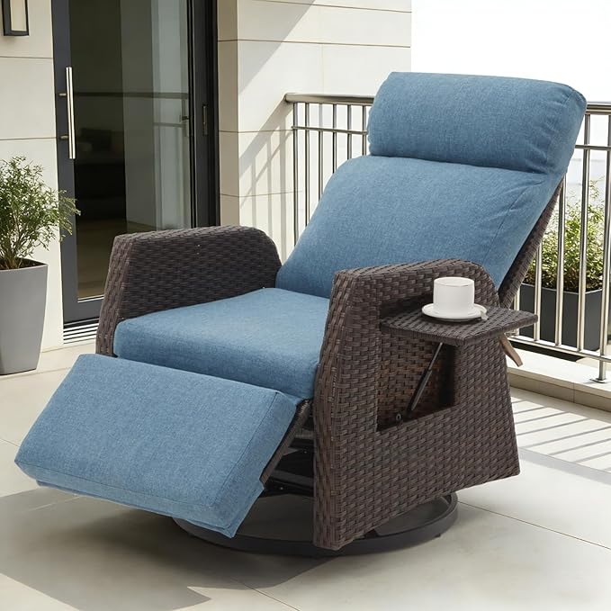 Adjustable Outdoor Recliner Chair by Unknown