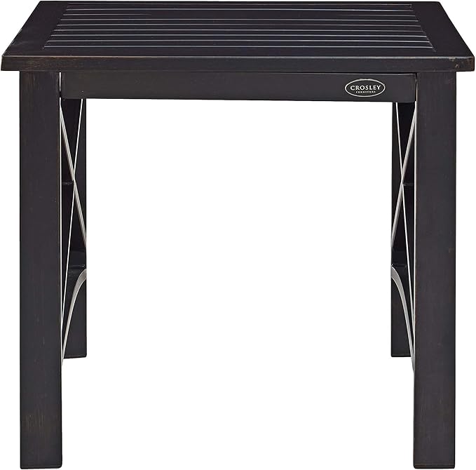 Crosley Furniture Kaplan Weather Resistant Metal Outdoor Side Table - Image 5