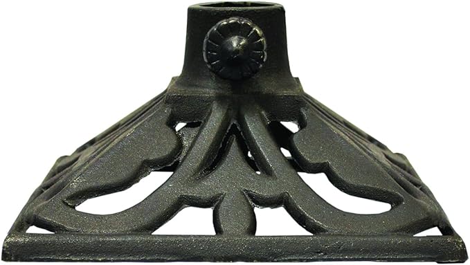 TIKI Cast Iron Torch Stand/Heavy-Duty Freestanding & Weather-Resistant_Torch - Image 2