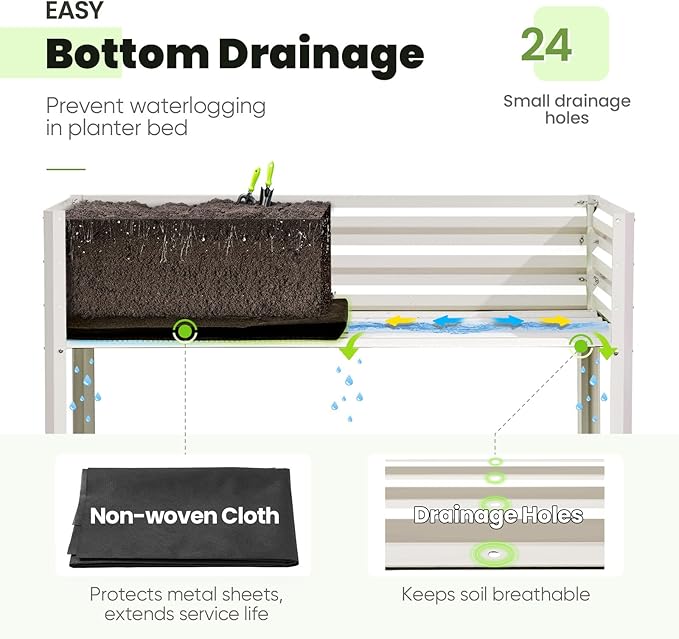 King Bird Large Raised Garden Bed - Image 5