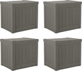 Suncast SS500ST 22 Gallon Small Resin Outdoor Patio Storage Deck Box by Suncast