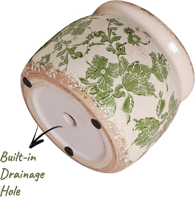 Tuscan Ceramic Indoor Plant Pot & Vase - Image 4