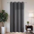 Joydeco Blackout Patio Sliding Door Curtains 96 Inches Long, Grommet Privacy by JOYDECO