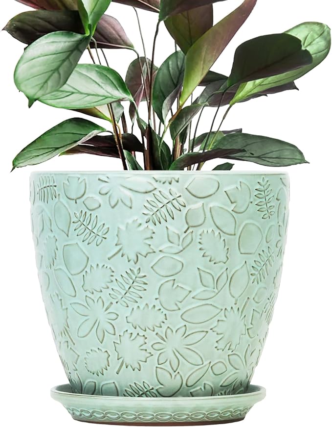 10 inch Plant Pots Ceramic Planter by Bestseler