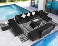 NICESOUL 13 Piece Patio Furniture Set by NICESOUL