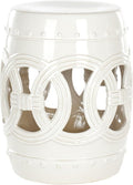 SAFAVIEH Home Collection Double Coin Antique White Ceramic Indoor/ Outdoor by SAFAVIEH