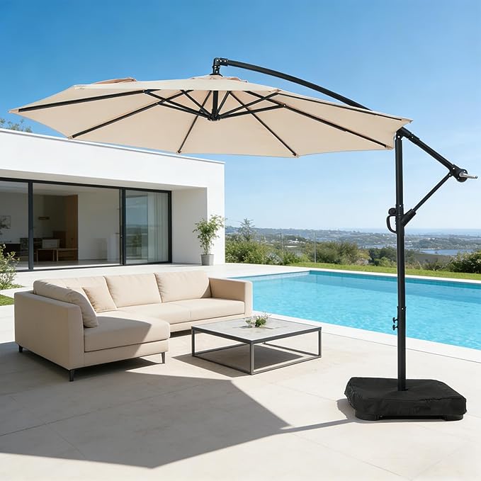 wikiwiki 10ft Patio Umbrella - Image 9