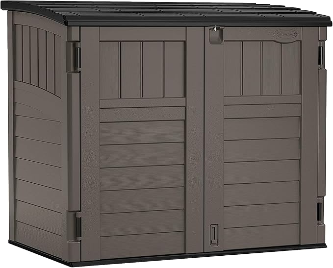 Suncast 34 Cu Ft Horizontal Resin Storage Shed by Suncast