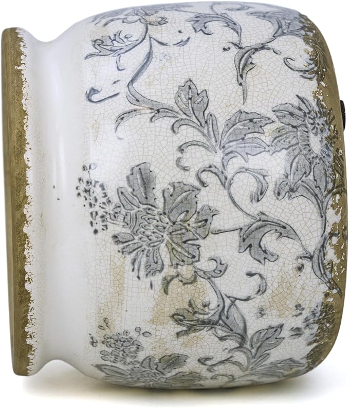 Ceramic Pot for Planter, Vintage Flower Pot - Image 5