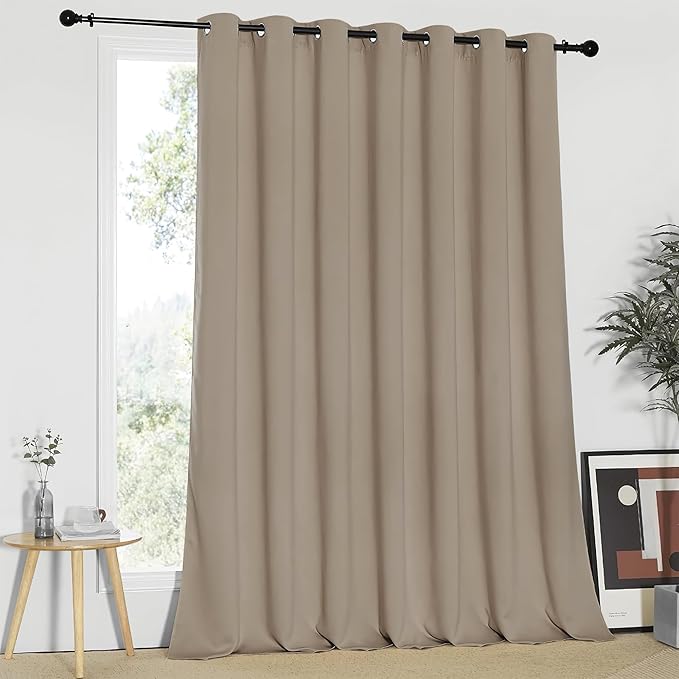 NICETOWN Blackout Patio Curtains 100 x 95 Inches Long by NICETOWN