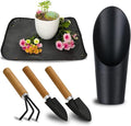 5Pcs Succulent Tools, Mini Garden Tools, Plant Potting Mat as Plant Accessories by Songtaste