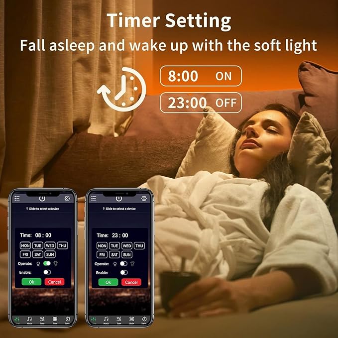 KSIPZE Led Lights for Bedroom 65.6ft Led Strip Lights - Image 4
